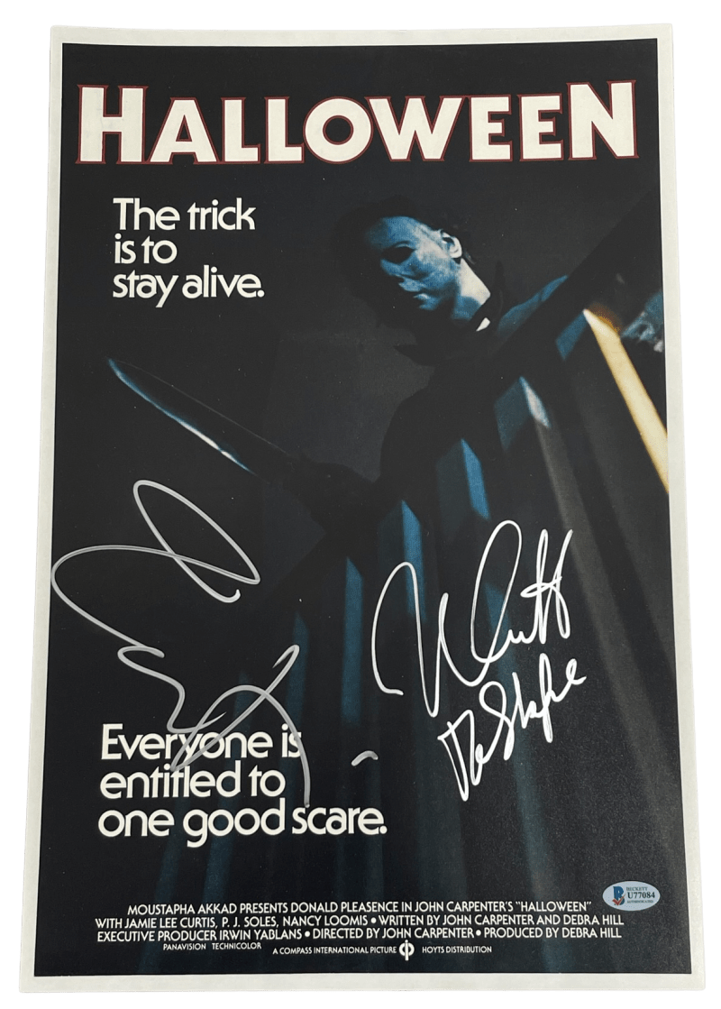 Jamie Lee Curtis Signed 12x18 Photo from Halloween Beckett COA - Item #5