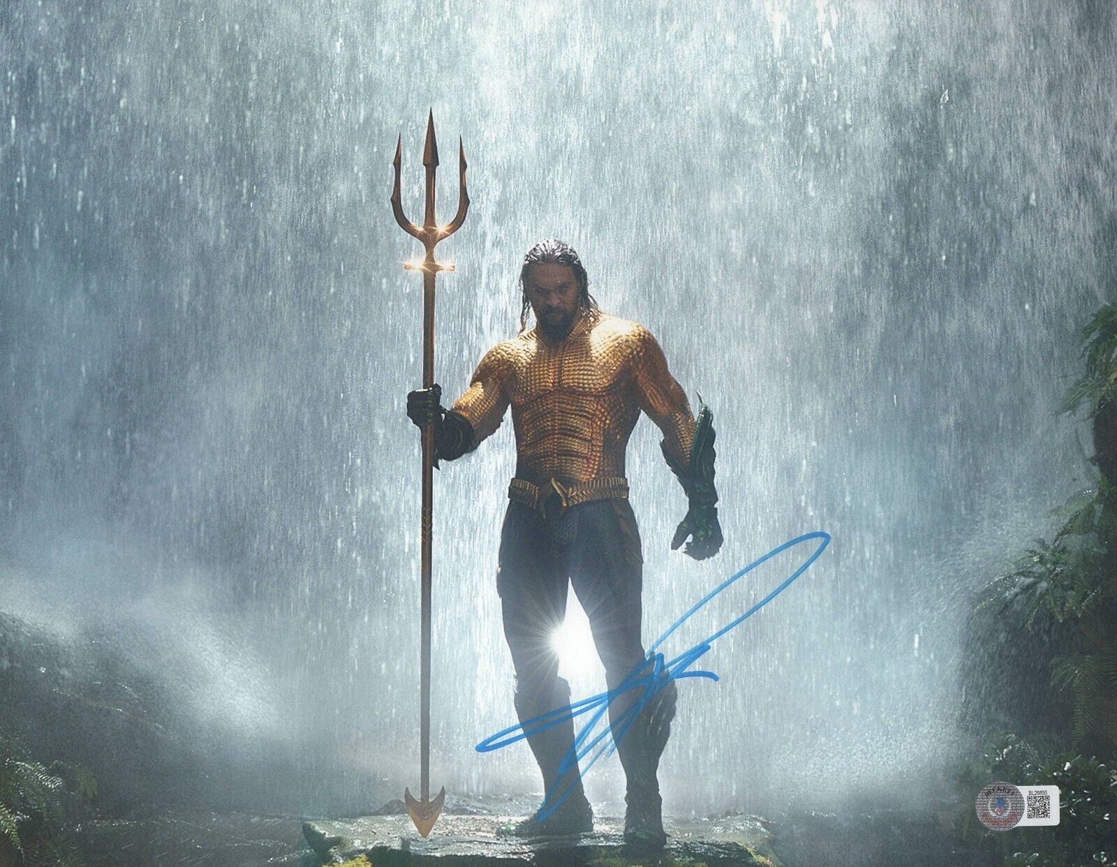 Jason Momoa Signed 11x14 Photo from Aquaman Beckett COA - Item #4