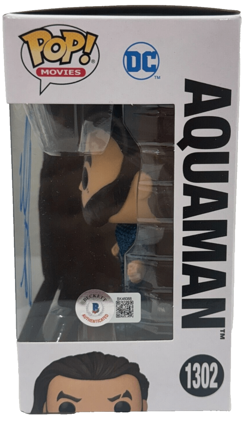 Jason Momoa Signed Funko from Aquaman Beckett COA - Item #1 - Detail View