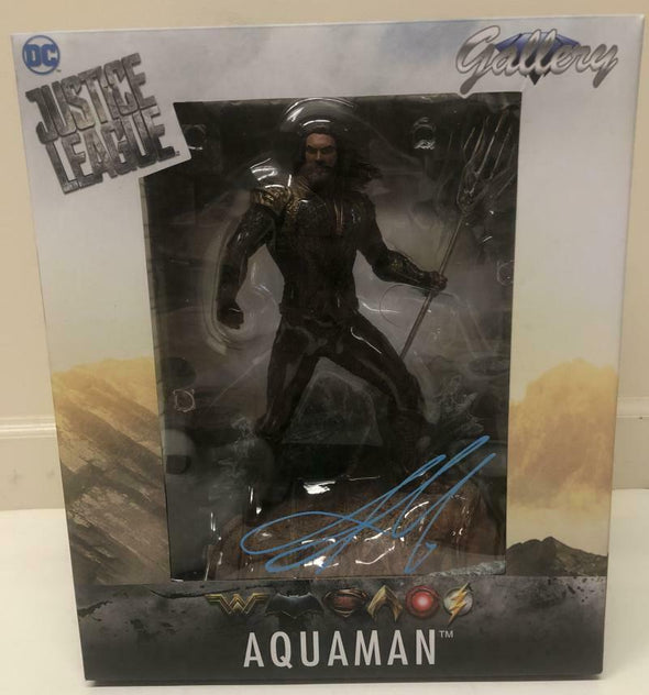 Jason Momoa Authentic Autographed DC Gallery Line Aquaman 12 Inch Statue - Prime Time Signatures - TV & Film