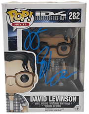 Jeff Goldblum Authentic Autographed Independence Day David Levinson 282 Funko Pop Figure
