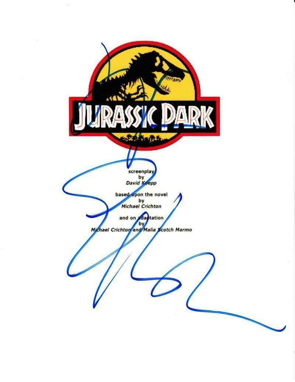 Jeff Goldblum Authentic Autographed 'Jurassic Park' Script - Prime Time Signatures - TV & Film