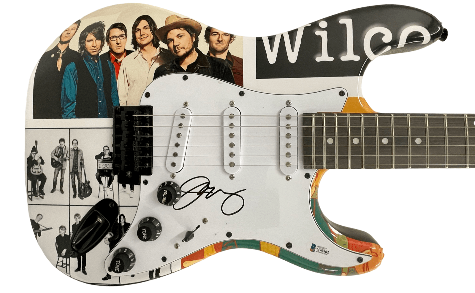 Jeff Tweedy of Wilco Authentic Autographed Full Size Custom Electric Guitar