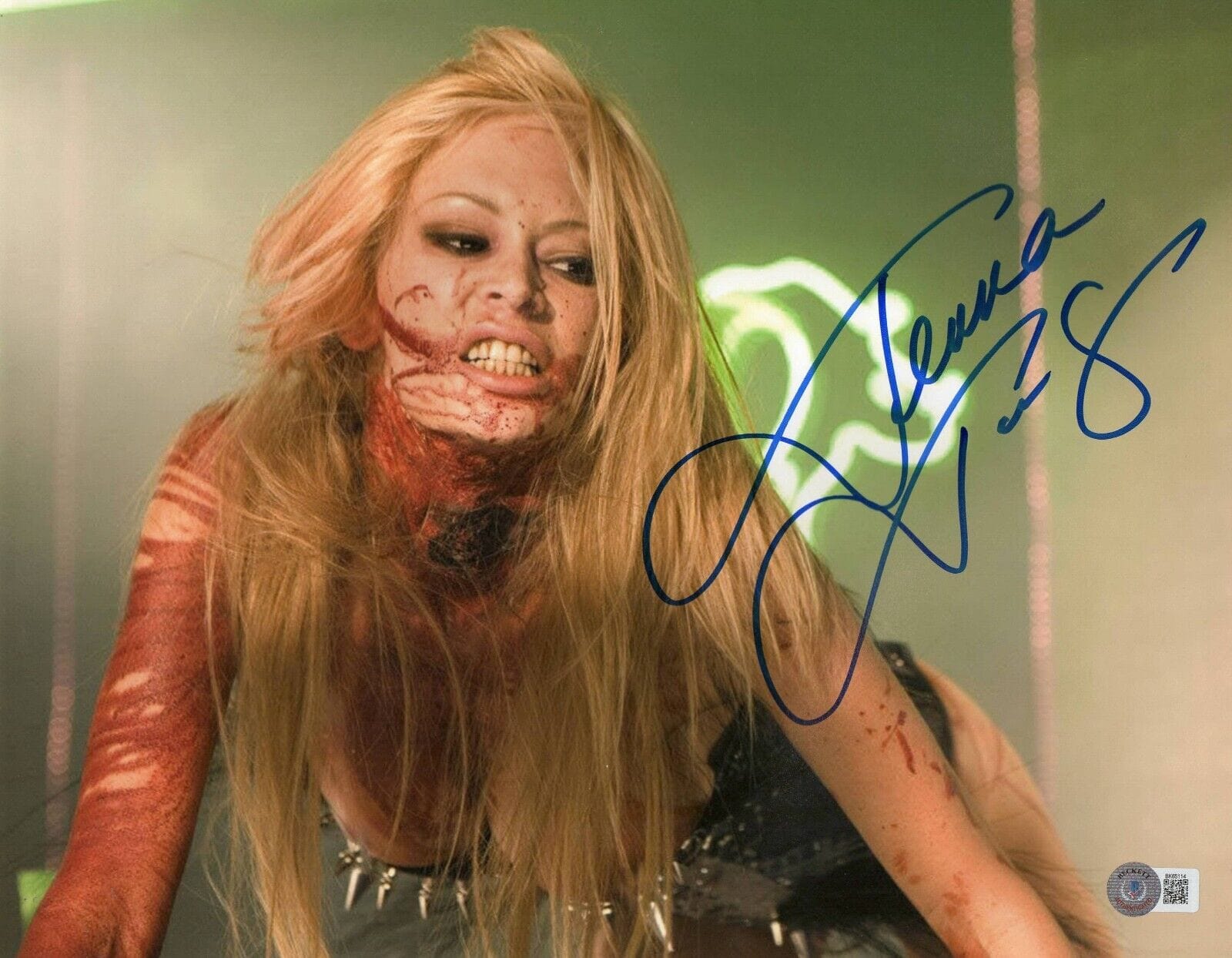 Jenna Jameson Signed 11x14 Photo from Zombie Strippers Beckett COA - Item #4