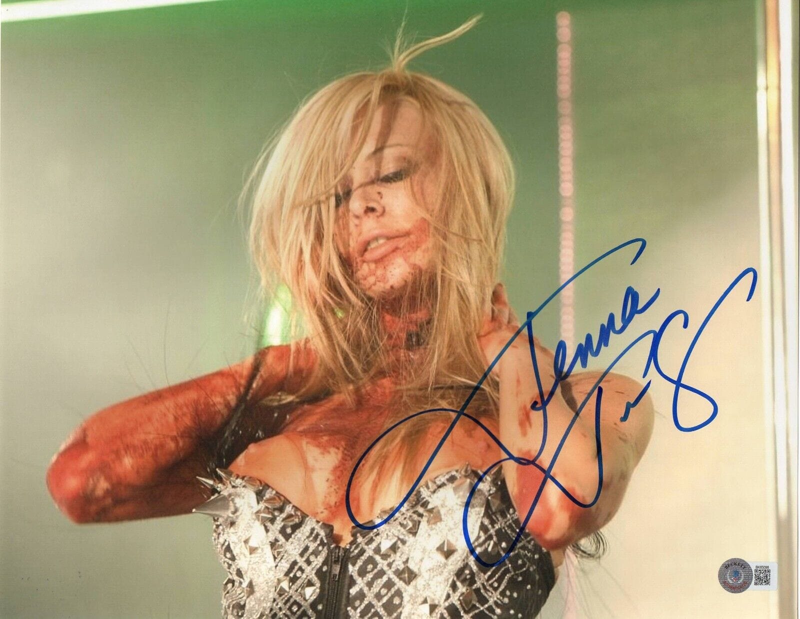 Jenna Jameson Signed 11x14 Photo from Zombie Strippers Beckett COA - Item #3