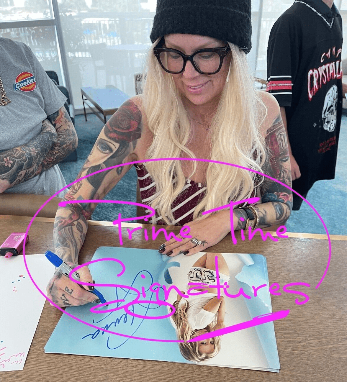 Jenna Jameson Signed 8x10 Photo from Zombie Strippers Beckett COA - Item #1 - Detail View