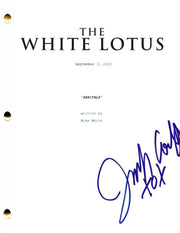 Jennifer Coolidge Signed Script from The White Lotus Certified Authentic