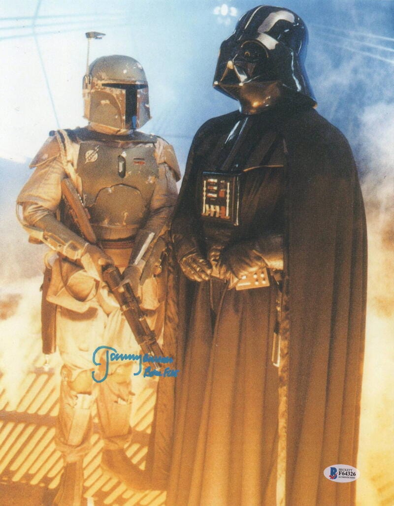 Jeremy Bulloch Signed 11x14 Photo from Star Wars Beckett COA - Item #1