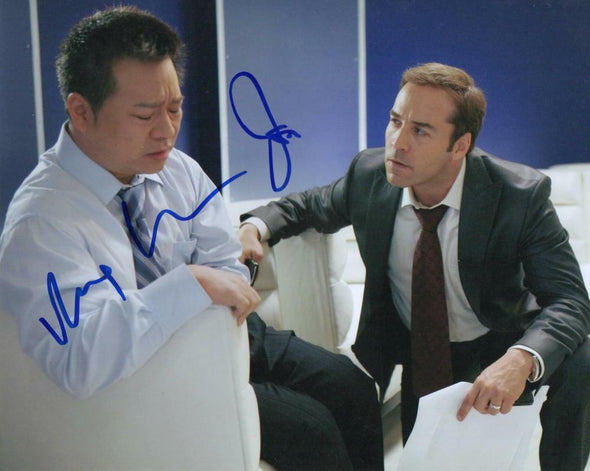 Jeremy Piven, Rex Lee Authentic Autographed 8x10 Photo - Prime Time Signatures - TV & Film