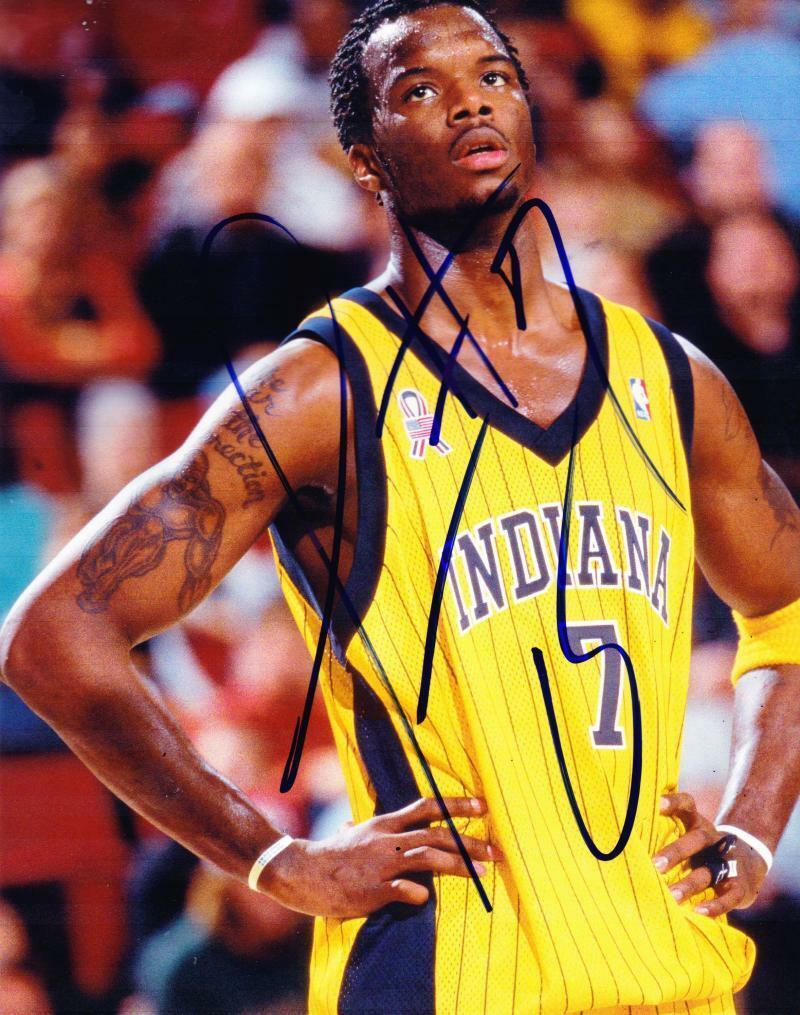 Jermaine O'Neal Authentic Autographed 8x10 Photo - Prime Time Signatures - Sports