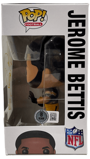 Jerome Bettis Signed NFL Funko Beckett COA - Detail View
