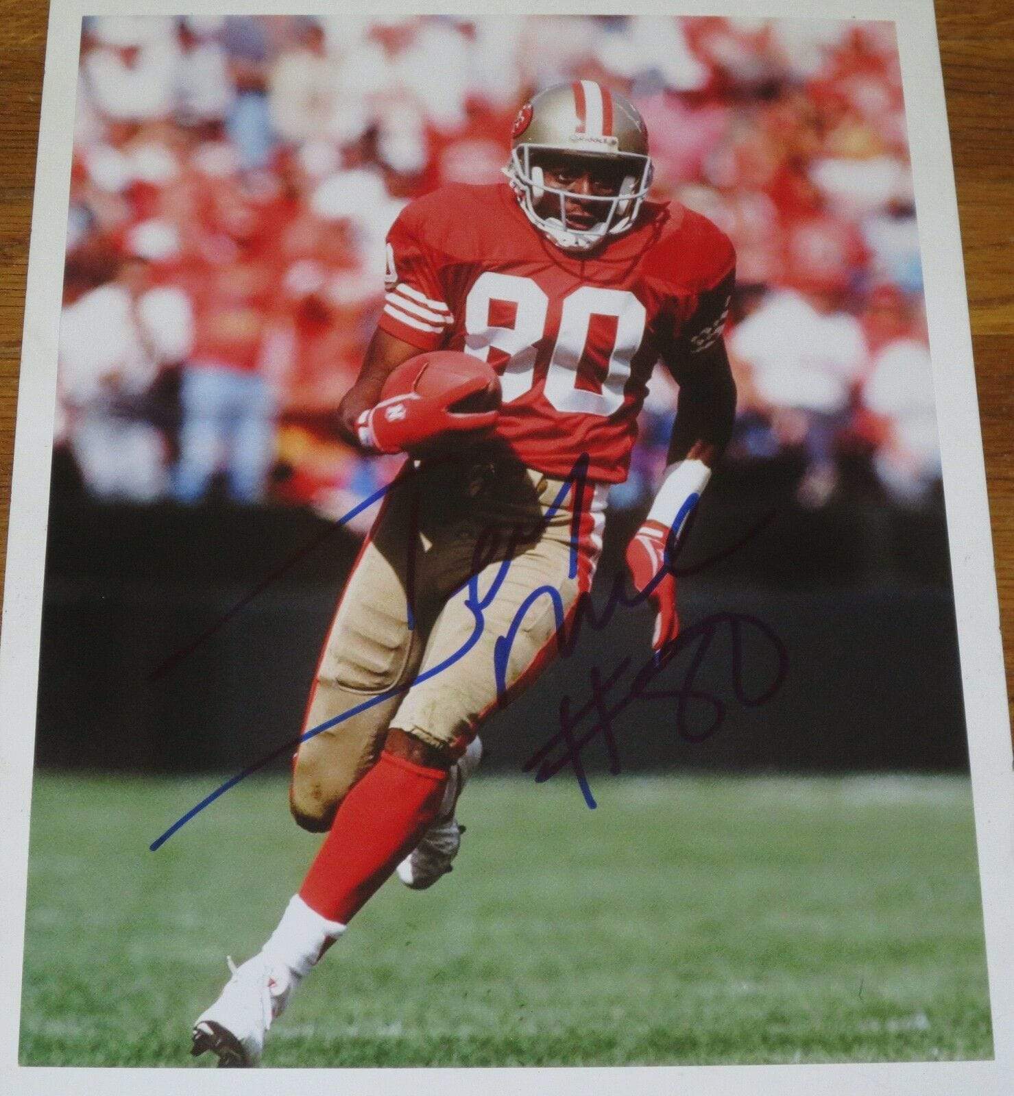 Jerry Rice Authentic Autographed 11x14 Photo - Prime Time Signatures - Sports
