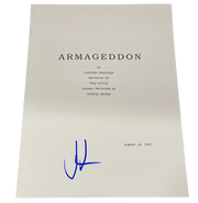 JJ Abrams Signed Script from Armageddon Beckett COA