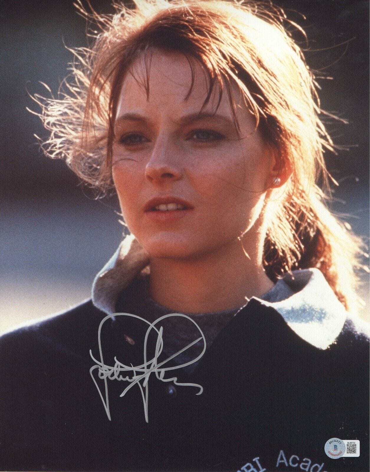 Jodie Foster Signed 11x14 Photo from Silence of the Lambs Beckett COA - Item #4