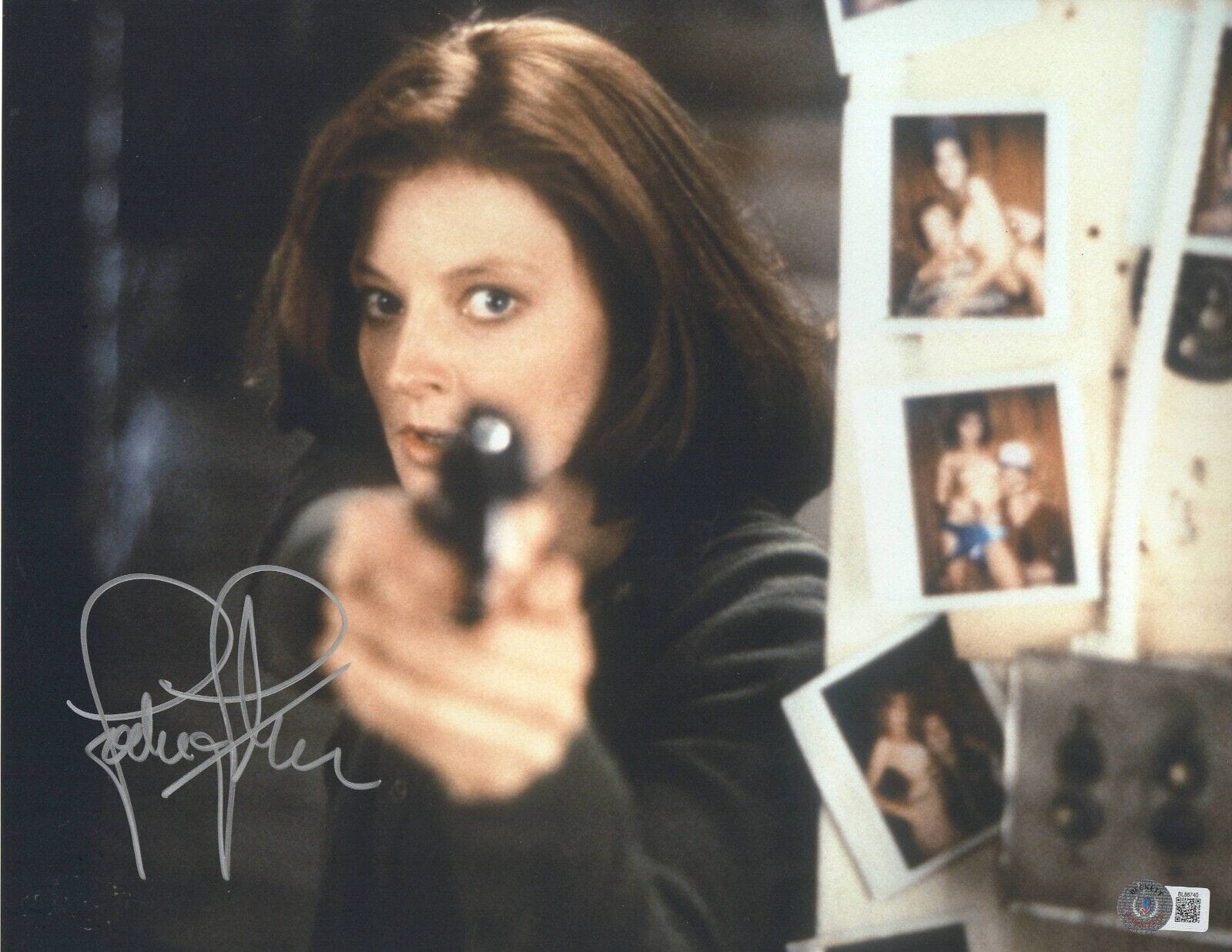 Jodie Foster Signed 11x14 Photo from Silence of the Lambs Beckett COA - Item #3