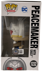 John Cena Signed Funko from Peacemaker Beckett COA - Detail View