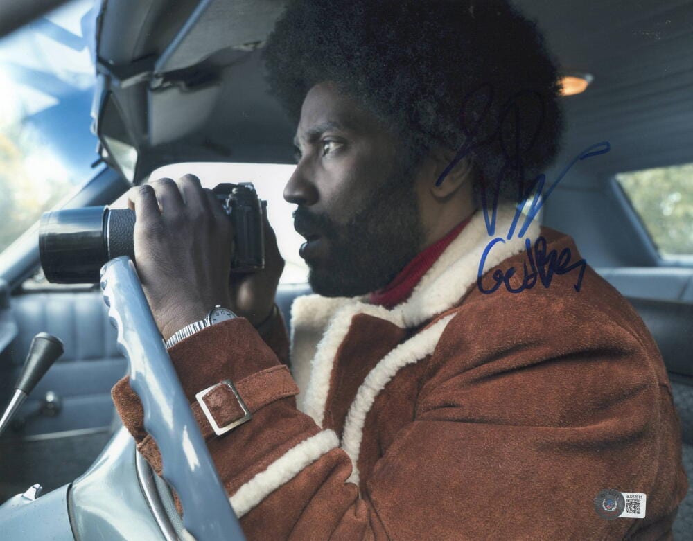 John David Washington Signed 11x14 Photo from BlacKkKlansman Beckett COA - Item #3