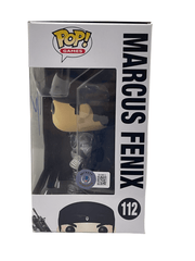John DiMaggio Signed Funko from Gears of Wars Beckett COA - Detail View