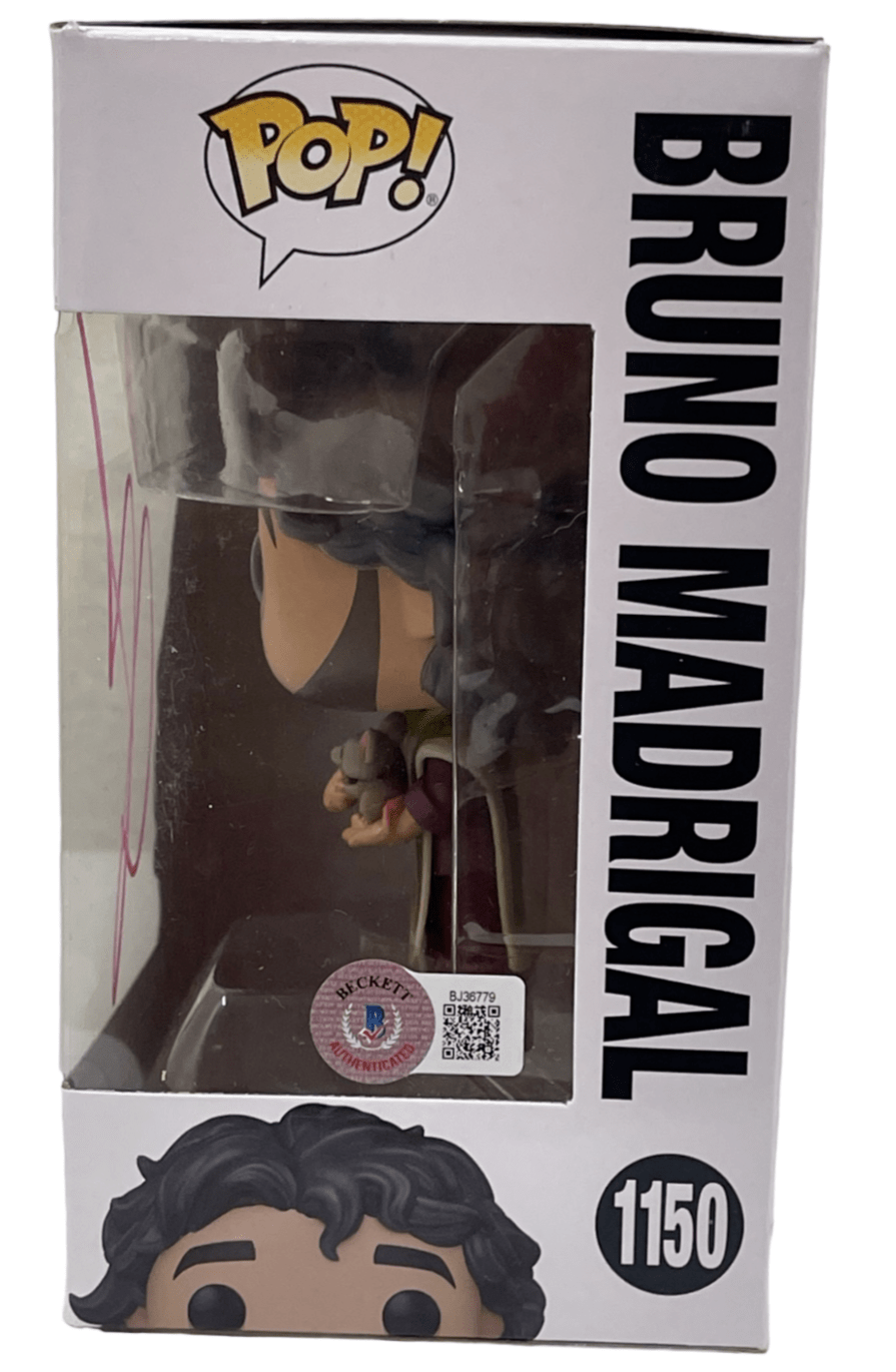 John Leguizamo Signed Funko from Encanto Beckett COA - Detail View