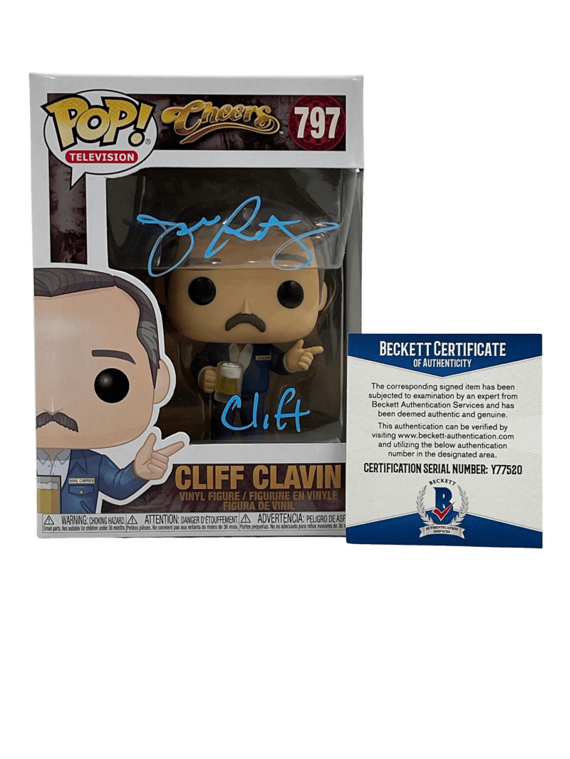 John Ratzenberger Authentic Autographed Cliff Clavin Cheers 797 Funko Pop Figure #2