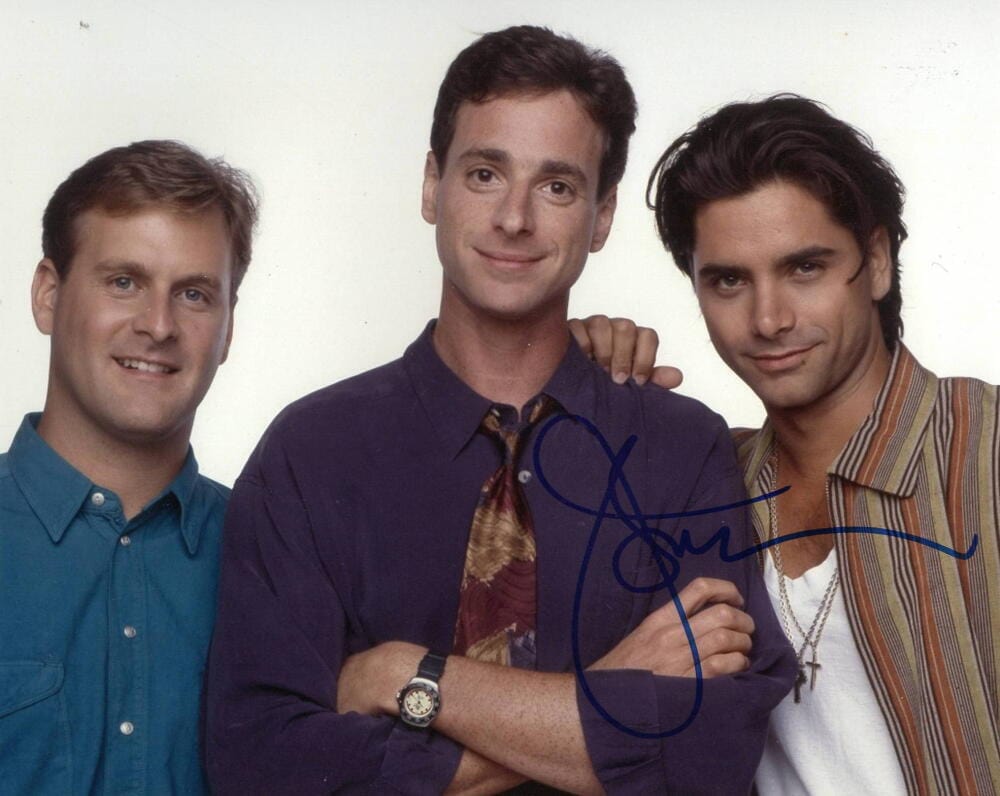 John Stamos Signed 8x10 Photo from Full House Certified Authentic - Item #3