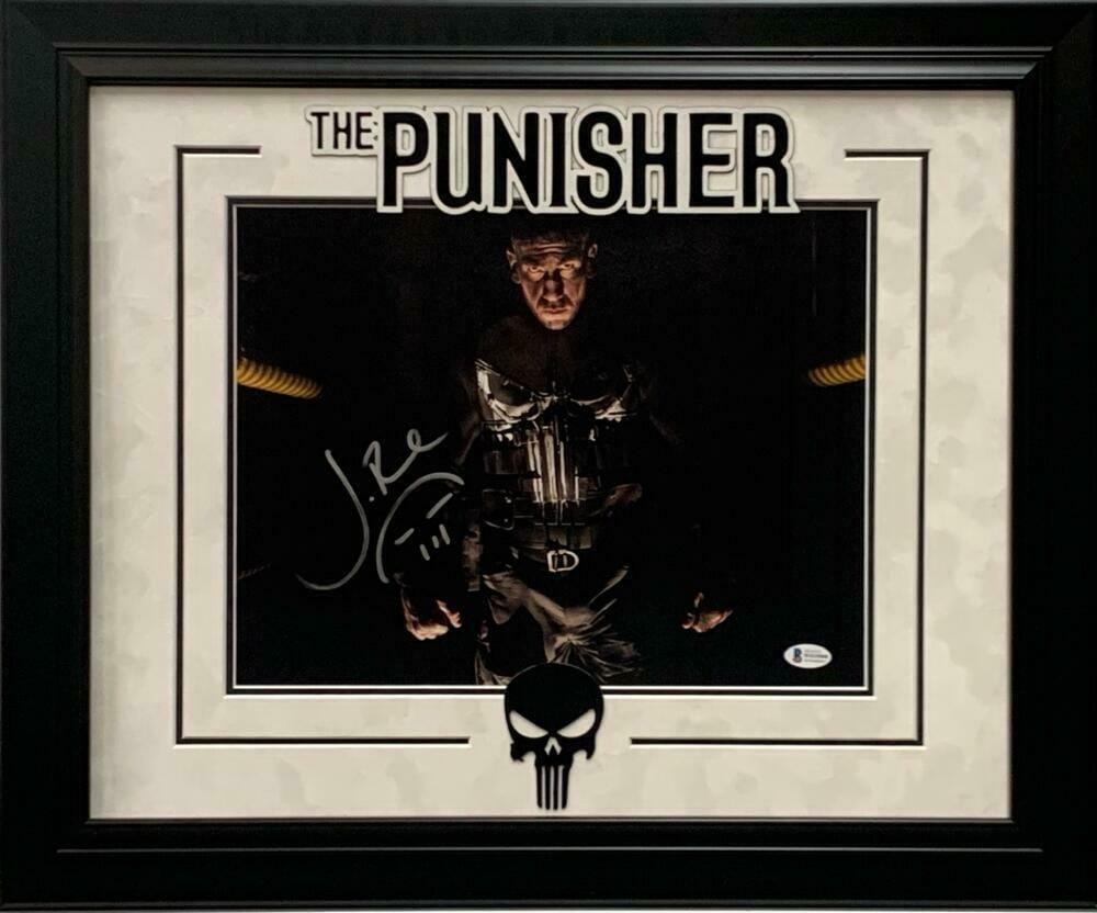 Jon Bernthal Signed 11x14 Photo from The Punisher Beckett COA - Item #11