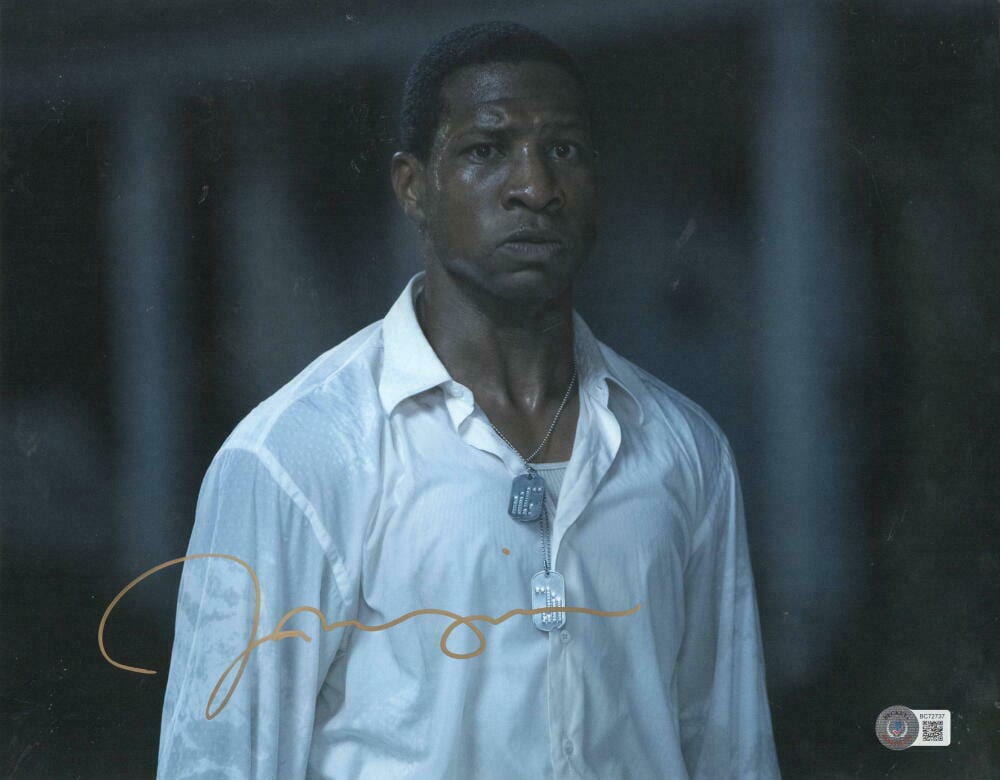Jonathan Majors Signed 11x14 Photo from Lovecraft Country Beckett COA - Item #2