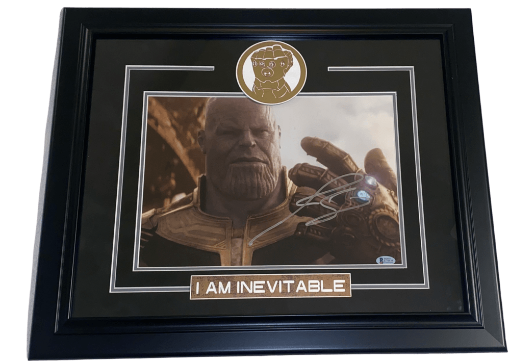 Josh Brolin Signed 11x14 Photo from The Avengers Beckett COA - Item #7