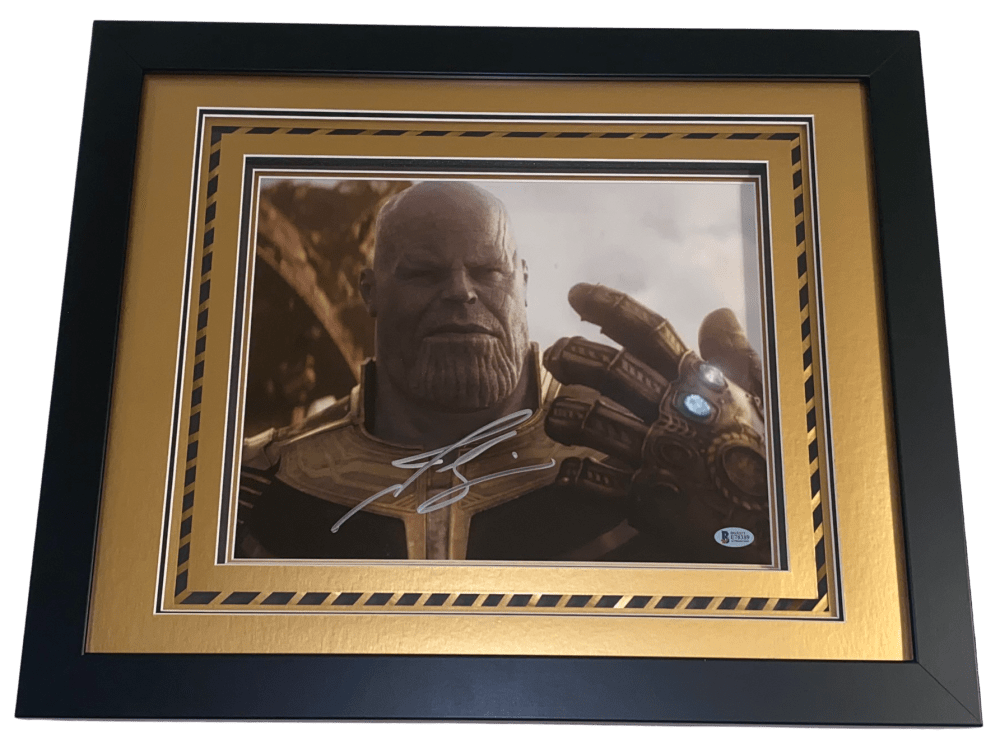 Josh Brolin Signed 11x14 Photo from The Avengers Beckett COA - Item #6