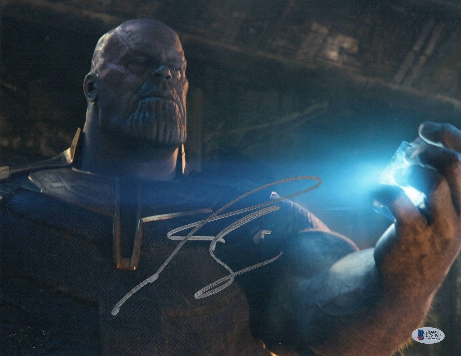 Josh Brolin Signed 11x14 Photo from The Avengers Beckett COA - Item #4