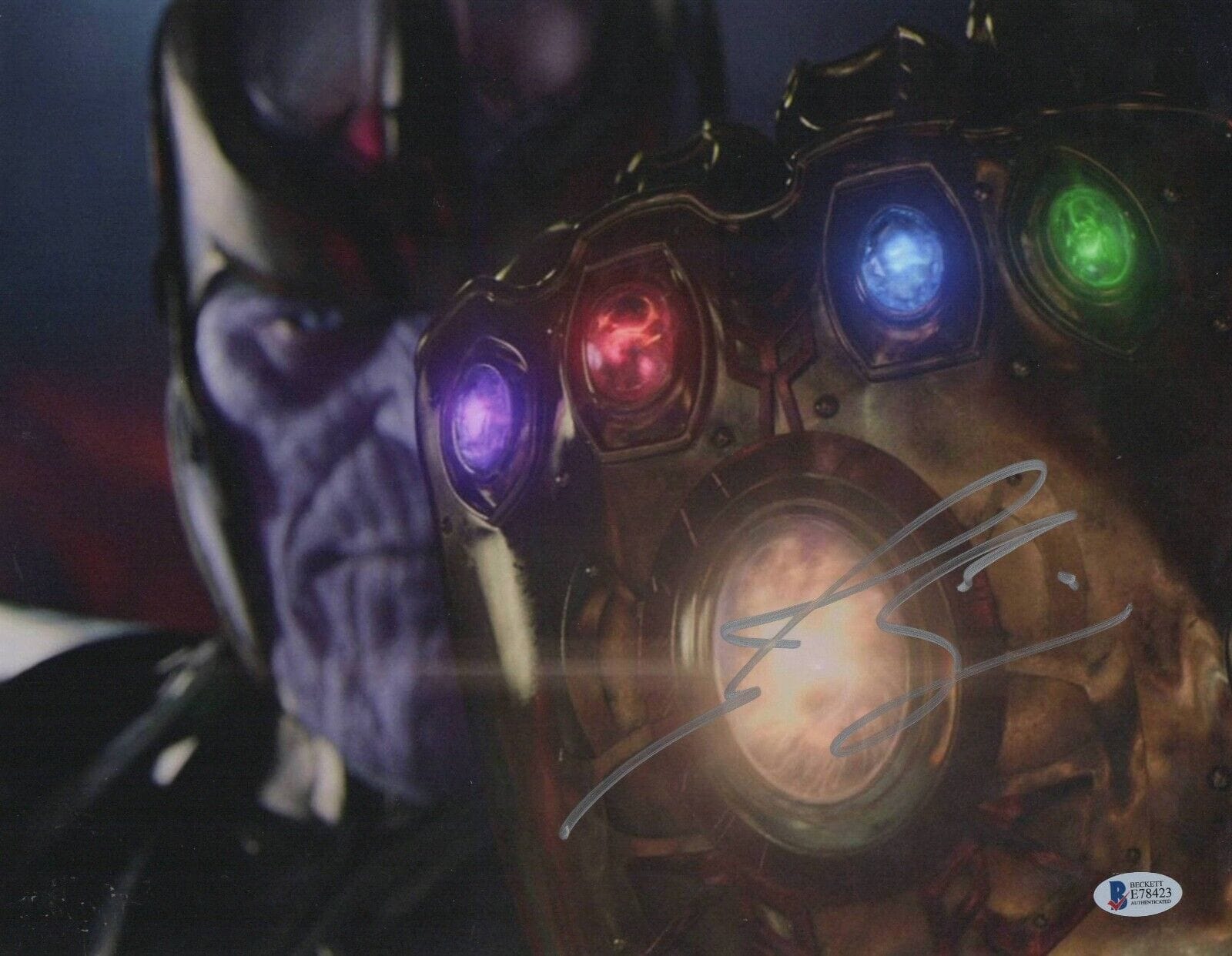 Josh Brolin Signed 11x14 Photo from The Avengers Beckett COA - Item #3