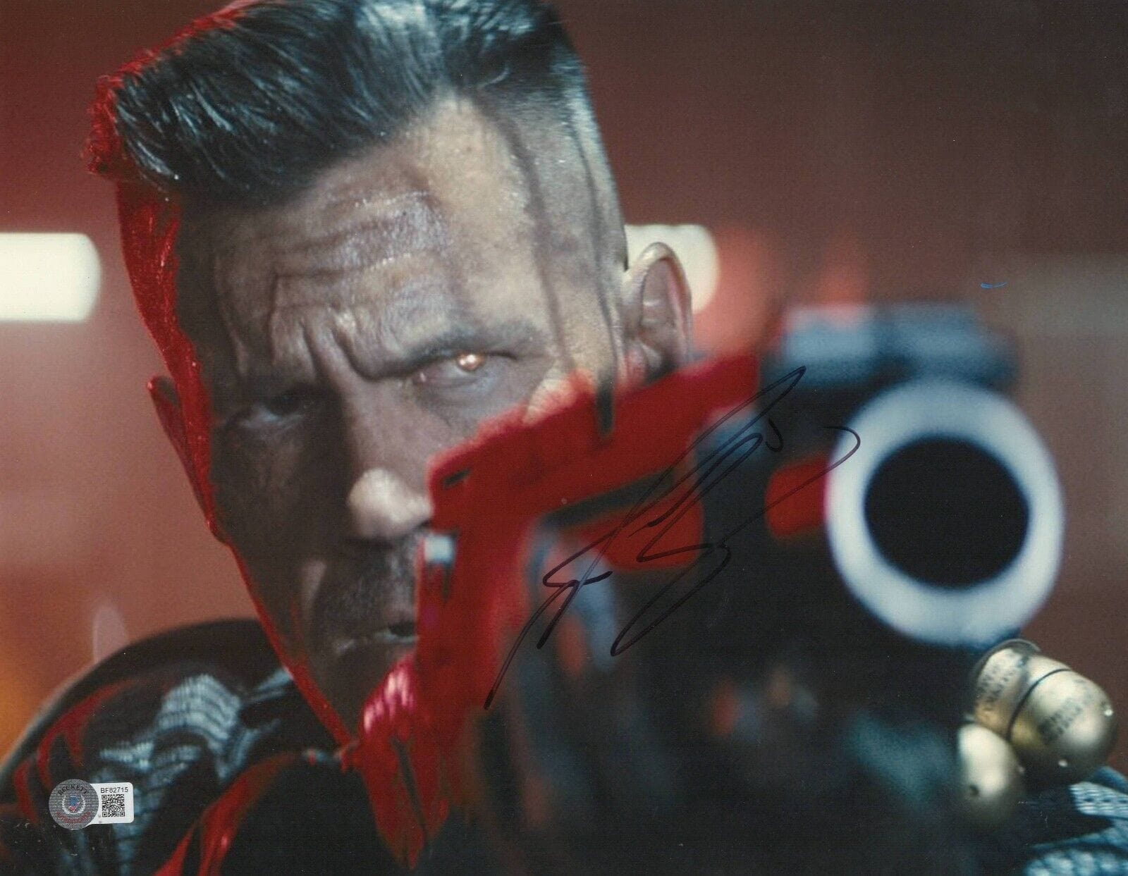 Josh Brolin Signed 11x14 Photo from Deadpool Beckett COA - Item #3