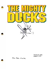 Joshua Jackson Signed Script from The Mighty Ducks Certified Authentic