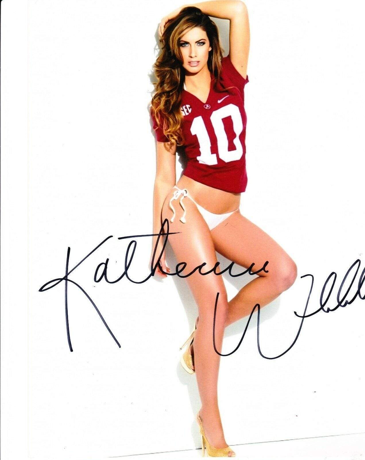 Katherine Webb Authentic Autographed 8x10 Photo - Prime Time Signatures - Personality