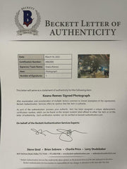 Keanu Reeves Signed 11x14 Photo from John Wick Beckett COA - Item #5 - Detail View