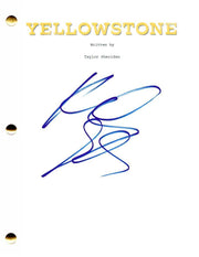 Kelsey Asbille Signed Script from Yellowstone Certified Authentic