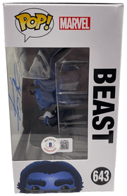Kelsey Grammer Signed Funko from X-Men Beckett COA - Detail View