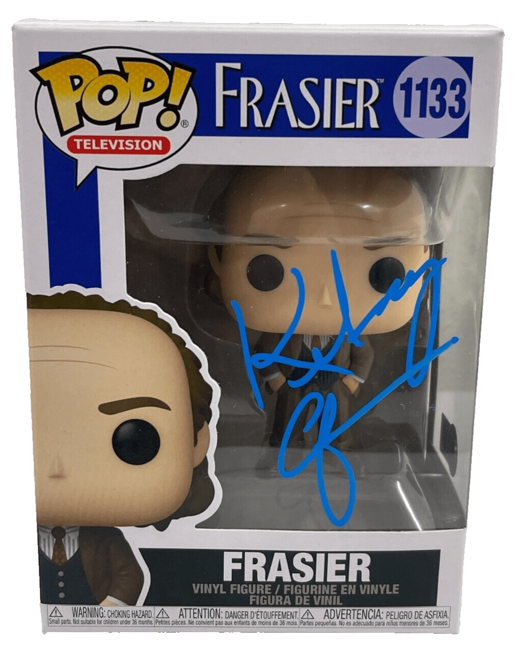 Kelsey Grammer Authentic Autographed Frasier 1133 Funko Pop Figure