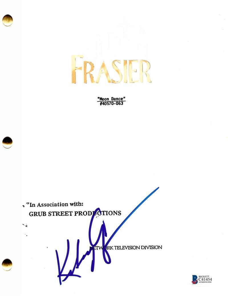 Kelsey Grammer Signed Script from Frasier Beckett COA - Item #2