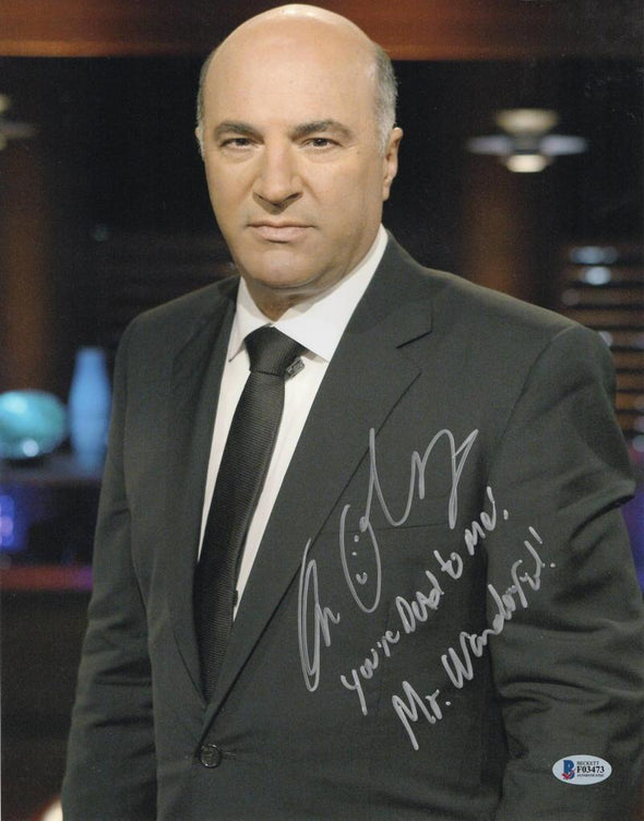 Kevin O'Leary Authentic Autographed 11x14 Photo - Prime Time Signatures - TV & Film