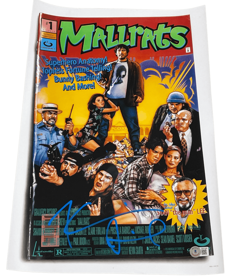 Kevin Smith Signed 12x18 Photo from Mallrats Beckett COA