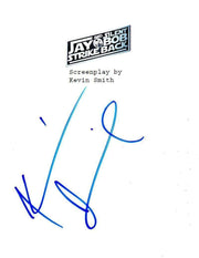 Kevin Smith Authentic Autographed 'Jay and Silent Bob Strike Back' Script - Prime Time Signatures - TV & Film