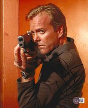 Kiefer Sutherland Signed 8x10 Photo from 24 Beckett COA
