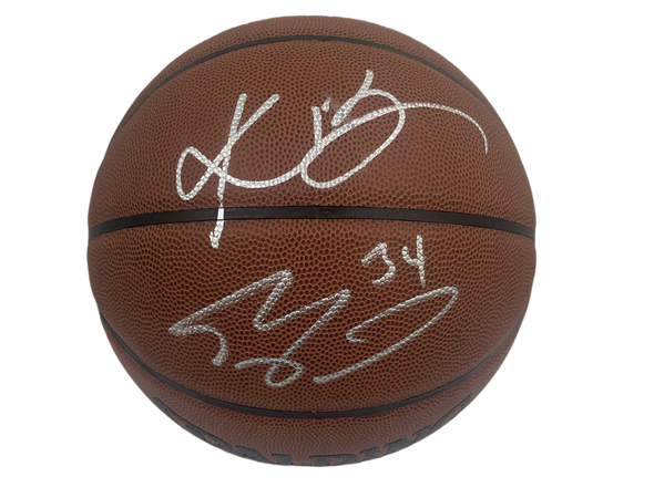 Kobe Bryant and Shaquille O'Neal Authentic Autographed Basketball