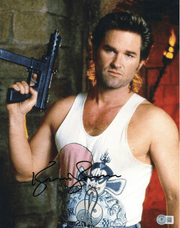 Kurt Russell Signed 11x14 Photo from Big Trouble in Little China Beckett COA