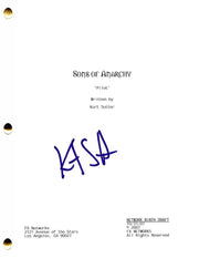 Kurt Sutter Signed Script from Sons of Anarchy Certified Authentic