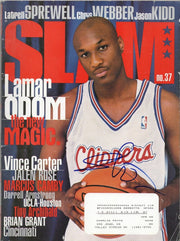 Lamar Odom Authentic Autographed SLAM Magazine No. 37