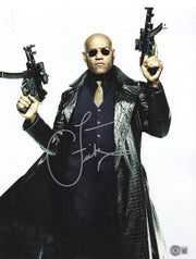 Laurence Fishburne Signed 11x14 Photo from The Matrix Beckett COA - Item #1