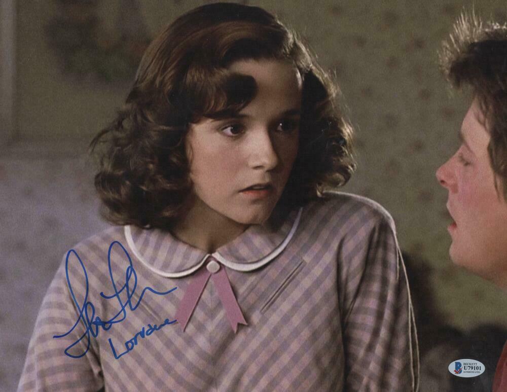 Lea Thompson Signed 11x14 Photo from Back to the Future Beckett COA - Item #13