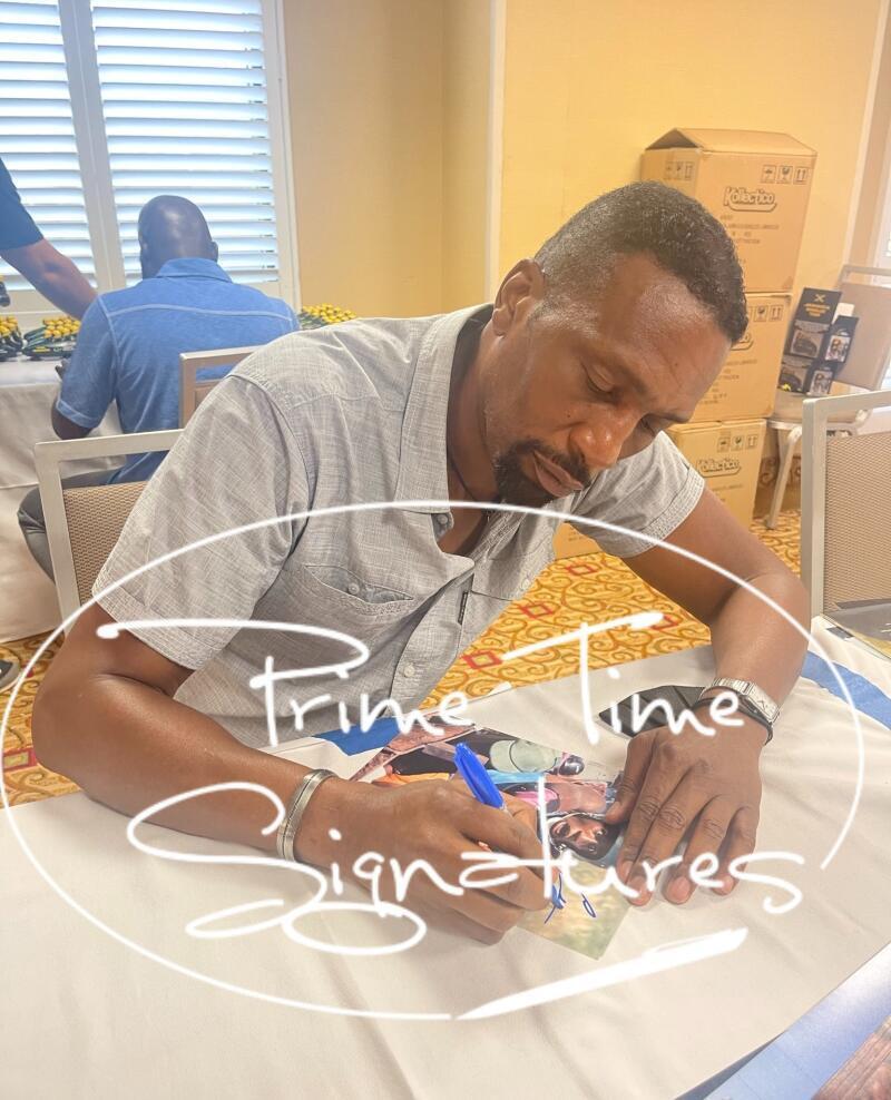 Leon Robinson Signed 11x14 Photo from Cool Runnings Certified Authentic - Item #3 - Detail View